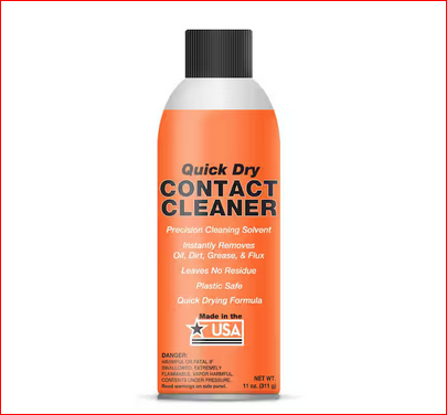 11 oz KHD Quick Dry Contact Cleaner, Industrial Strength, Safe For Electronics, Quick Drying, No Residue Aerosol Spray - 9690891