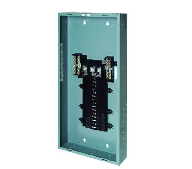 QO 200 Amp 30-Space 30-Circuit 3-Phase Main Lug Load Center with Ground Bar - 91001407755