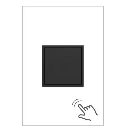 adorne 15 Amp 125-Volt Tamper Resistant 1-Gang Pop-Out Outlet, Graphite - 91004632637