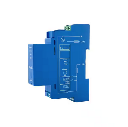 Pro 1, WiFi and Bluetooth 1 Channel Smart Relay Switch, Home Automation, No Hub Required, Remote Control - 91010453037