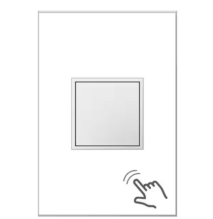 adorne 15 Amp 125-Volt Tamper Resistant 1-Gang Pop-Out Outlet, White - 9292023