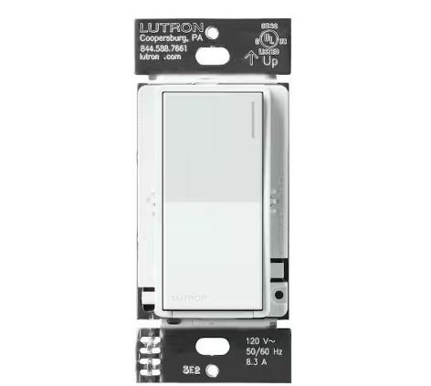 Sunnata Companion Switch, only for use with Sunnata On/Off Switches, Glacier White (ST-RS-GL) - 91008989973