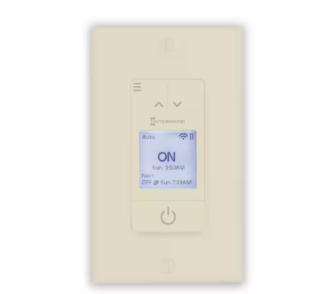 ASCEND Smart Wi-Fi 15 Amp 7-Day LED, Switch or Timer, No Hub Required, Works with Alexa, Google Assistant, Light Almond