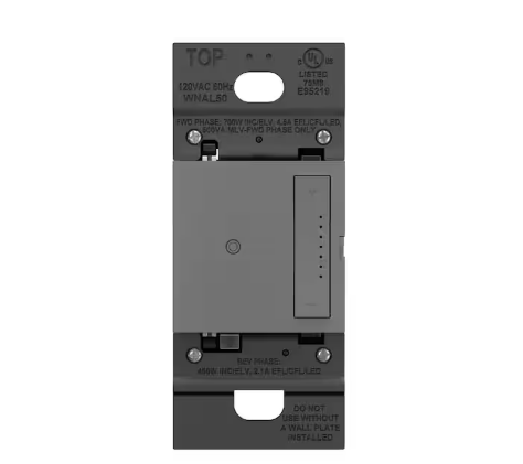 adorne with Netatmo Tru-Universal Smart Dimmer for All Loads, Magnesium - 91007019036