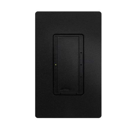 Maestro Dimmer Switch for Incandescent Bulbs, 1000-Watt Single-Pole/3-Way/Multi-Location, Midnight (MSC-1000M-MN)