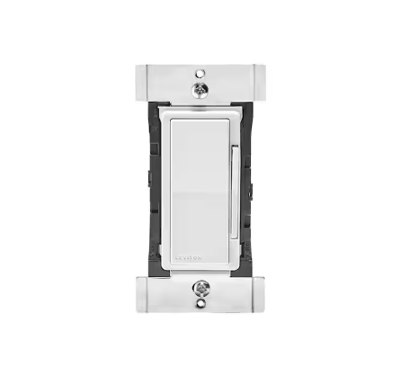 Decora Digital 600-Watt Electronic Low Voltage Dimmer and Timer with Bluetooth Technology, White/Ivory/Light Almond