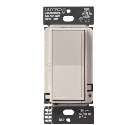 Sunnata Companion Dimmer Switch, only for use with Sunnata Pro LED+ Dimmer Switches, Taupe (ST-RD-TP) - 91008975897