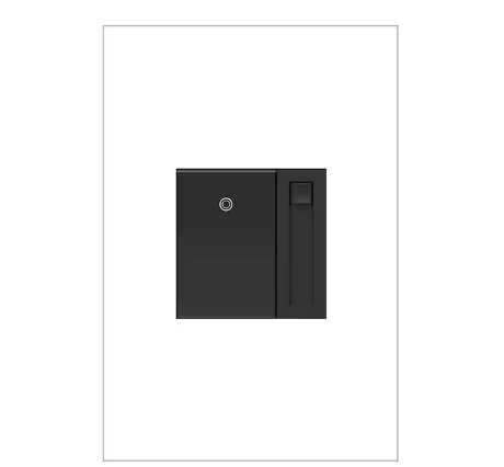 adorne Paddle 450-Watt Single-Pole/3-Way LED/CFL/Incandescent Dimmer with Microban, Graphite - 91004632201