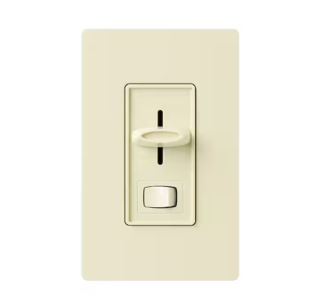 Skylark Dimmer Switch for Electronic Low-Voltage, 300-Watt Incandescent/Single-Pole, Almond (SELV-300P-AL)
