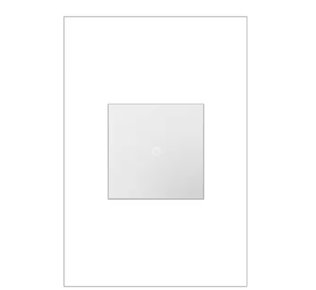 adorne sofTap Wireless Point-to-Point Multi-Location Rocker Master Switch, White - 9856350
