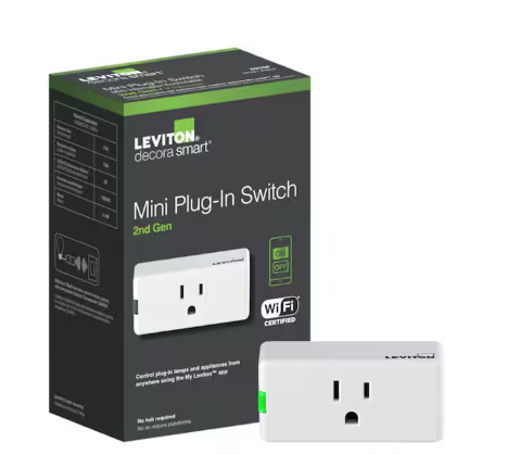 Decora Smart Wi-Fi Mini Plug-In Single Outlet (2nd Gen), Works Google, Alexa, HomeKit, No Hub Required - 91006062627