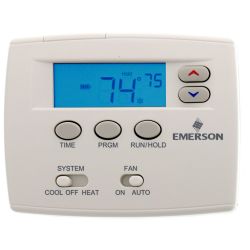 24 Hour Programmable Thermostat 1 Heat 1 Cool (HP/AC) - 954785