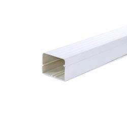 SpeediChannel Plastic Lineset Cover White 4" x 6.5' - 929820