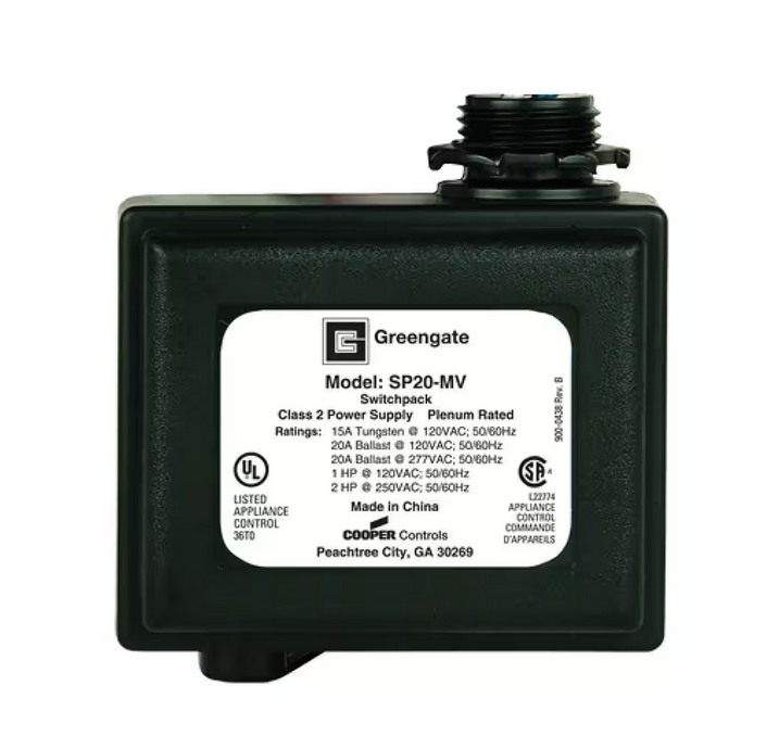 20 Amp 120/277-Volt Heavy-Duty Switchpack Compatible with Magnetic/Electronic Ballasts - 91003320379