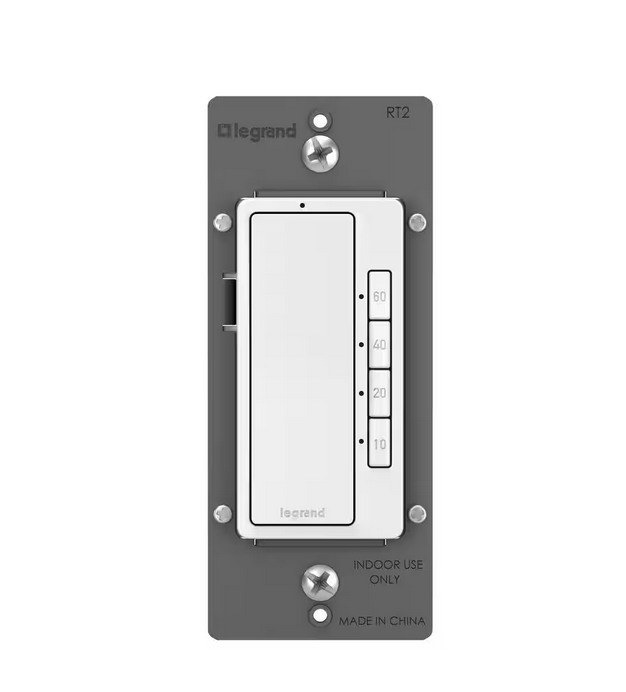 radiant 4 Button 60-Minutes, 40-Minutes, 20-Minutes, 10-Minutes Indoor Digital Countdown Timer, White - 91007571977