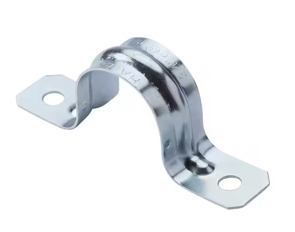 2 in. Standard Fitting 2-Hole Electrical Metallic Tube (EMT) Straps (2-Pack) - 9856401