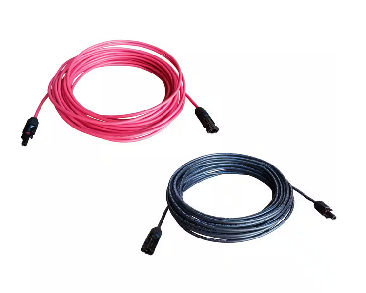 10-Gauge 50 ft. Black/50 ft. Red Solar Cable (1-Pair) - 91007428881