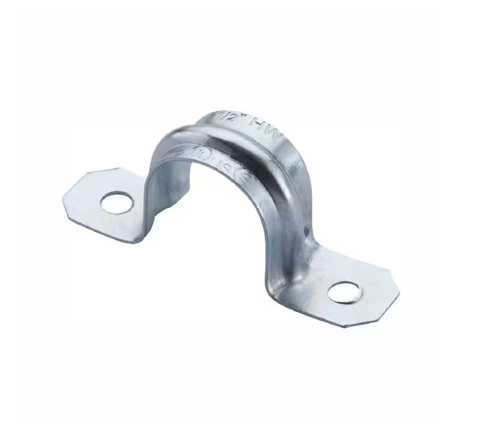 3/4 in. Electrical Metallic Tube (EMT) 2-Hole Strap (50-Pack) - 91006694041