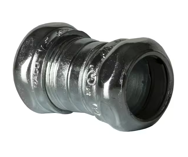 1/2 in. EMT Compression Coupling, 5-Pack - 91007087278