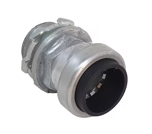 SIMPush 1 in. EMT Push Connect Box Connector - 91004353223