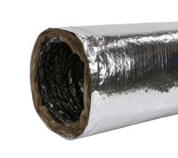 Silver Flex Duct R8 16" x 25' - 92739