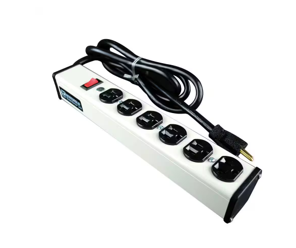 Wiremold 6-Outlet 20 Amp Compact Power Strip, 6 ft. Cord - 91000541623