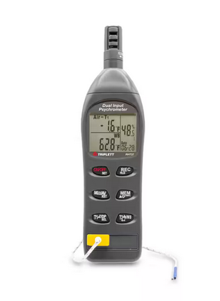 Digital Psychrometer with Type K with Cert. of Traceability to NIST - 91007203305