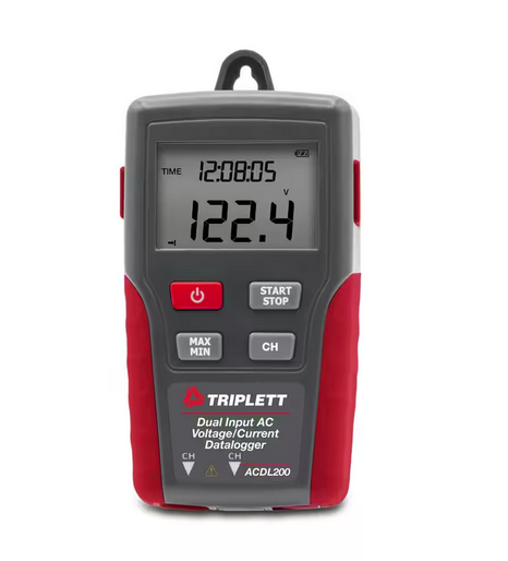 Dual Input True RMS AC Voltage/Current Datalogger - 91006773263