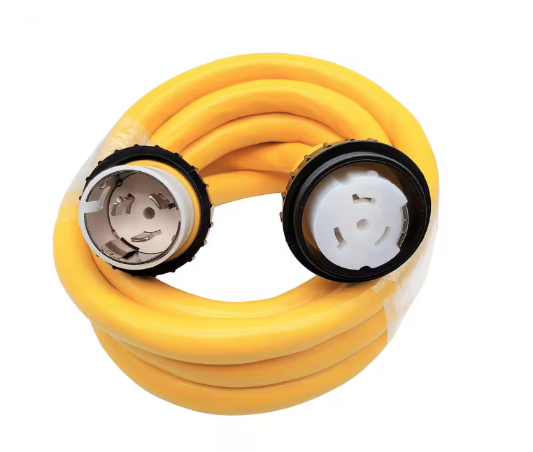 15 ft. 6/4 Marine Shore Power 50 Amp 250-Volt Extension Cord NEMA SS2-50P to SS2-50R - 91006238313