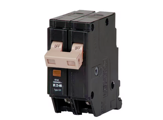 CH 30 Amp 240 Volts 2-Pole Circuit Breaker with Trip Flag - 9578417