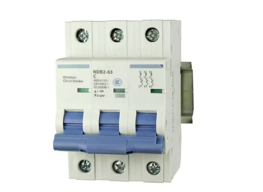 40 Amp, 480-Volt AC, 3 Pole, DIN Rail Mount Miniature Circuit Breaker, Trip Curve: C, UL1077 - 91011360337