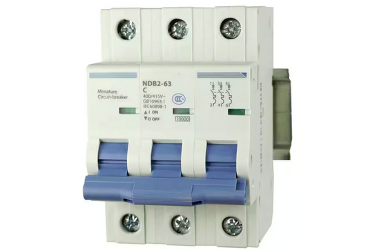 50 Amp, 480-Volt AC, 3 Pole, DIN Rail Mount Miniature Circuit Breaker, Trip Curve: C, UL1077 - 91011360338