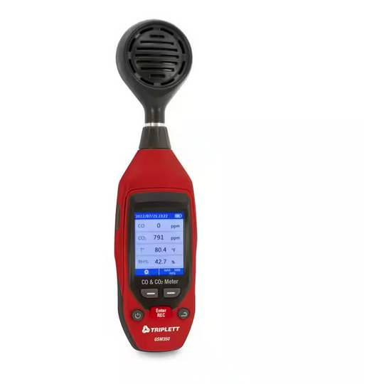 Carbon Monoxide/Carbon Dioxide IAQ Meter with Memory - 91009456745