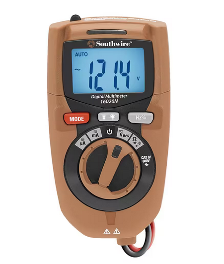 Compact 3-In-1 CAT IV Digital Multi-Meter - 91009560236