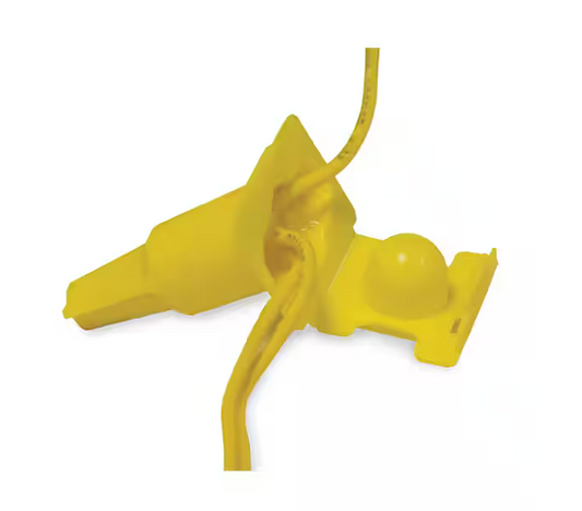 Direct Bury Waterproof Wire Connector with Strain Relief, Yellow (Box of 100) - 91004137881