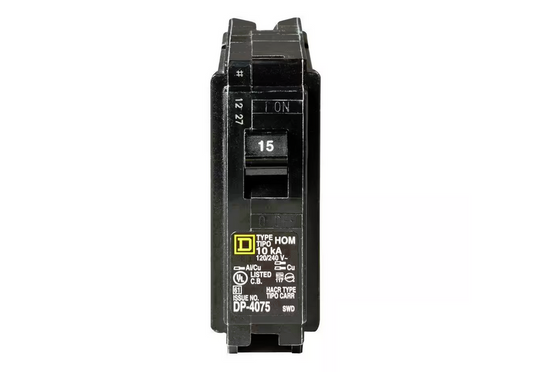 Homeline 15 Amp Single-Pole Circuit Breaker(HOM115CP) - 9576379