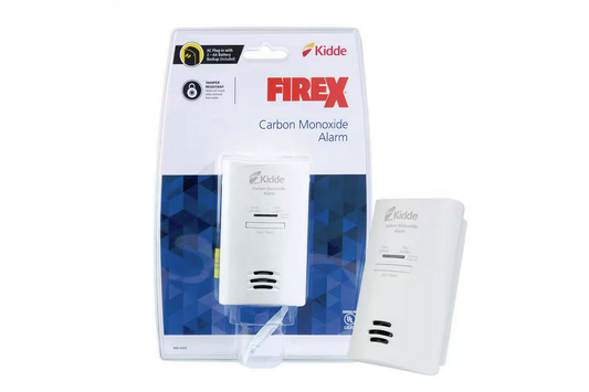 Firex Plug-In Carbon Monoxide Detector, AA Battery Backup, CO Detector - 91000392353