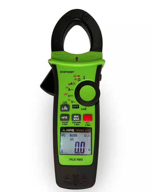 Digital Bluetooth Clamp Meter for Industrial and HVAC application LoZ Data Logging and Inrush Current - 91009606722