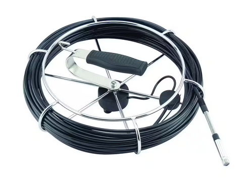Pipe, Duct, HVAC Probe and Reel for DCS600 Inspection Camera Series with 65 ft x 0.4 in. Dia Probe