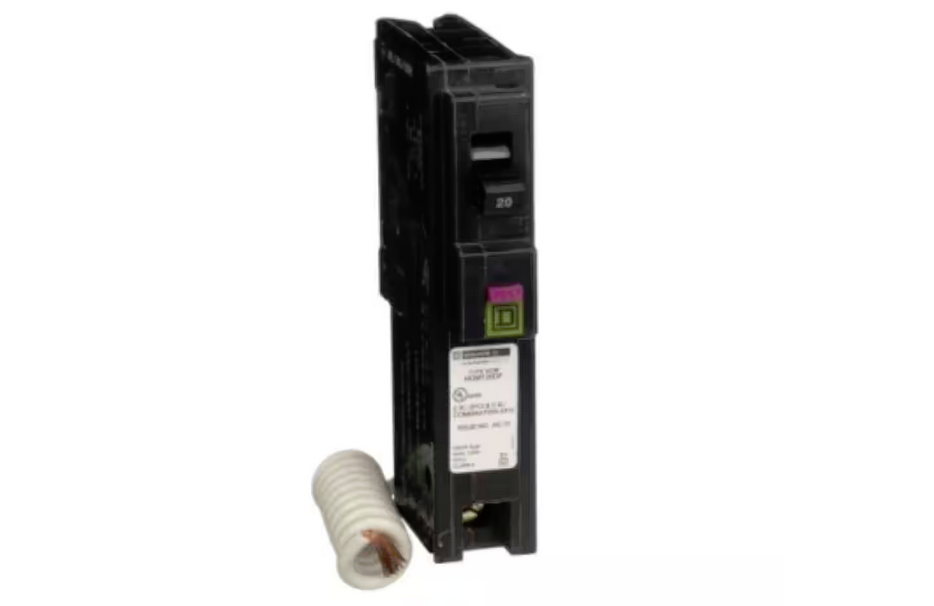 Homeline 20 Amp Single-Pole Dual Function (CAFCI and GFCI) Circuit Breaker - 91000039746