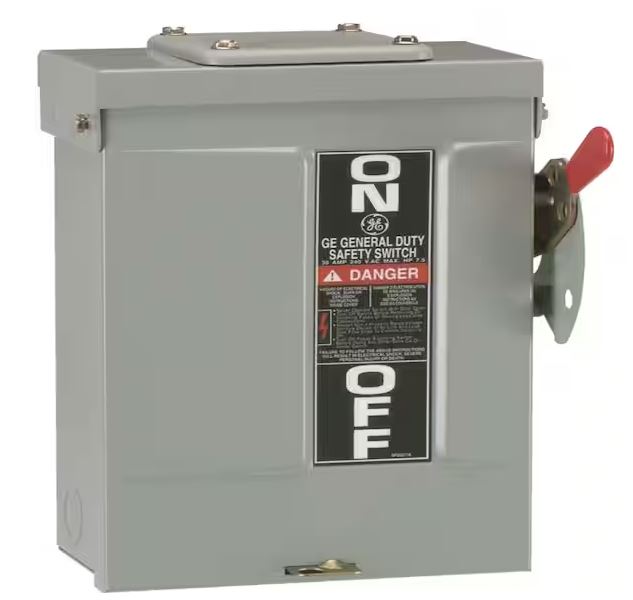 30 Amp 240-Volt Fusible Outdoor General-Duty Safety Switch