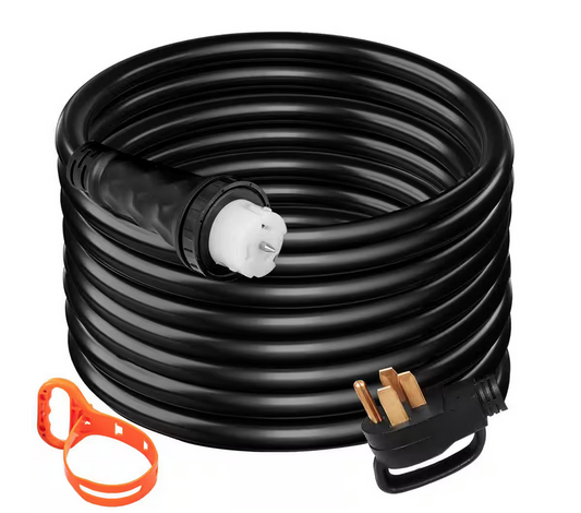 50 ft. Generator Cord 50 Amp RV Extension Cord 110V Power Cord STW with Twist Lock Connectors N14-50 Outlet for Home RV - 91007206525