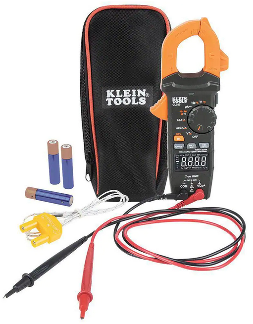 AC/DC Digital Clamp Meter, Auto-Ranging 400 Amp - 91005205510