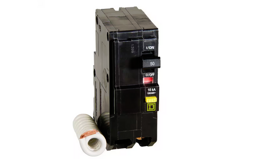 QO 50 Amp 2-Pole GFCI Breaker - 91006335641