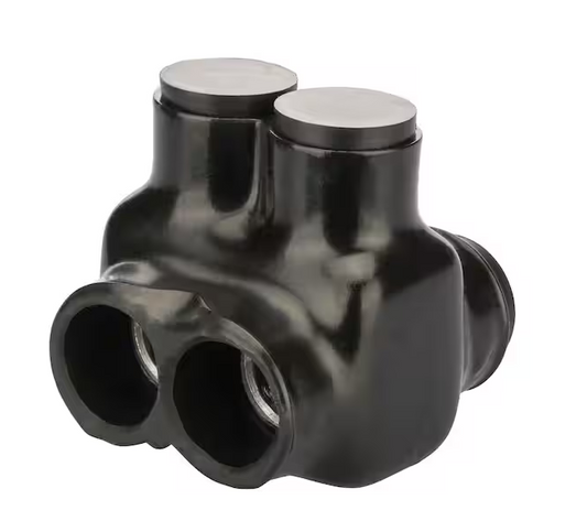 250 MCM - 6 AWG Insulated Tap Connector, Black - 91001839878