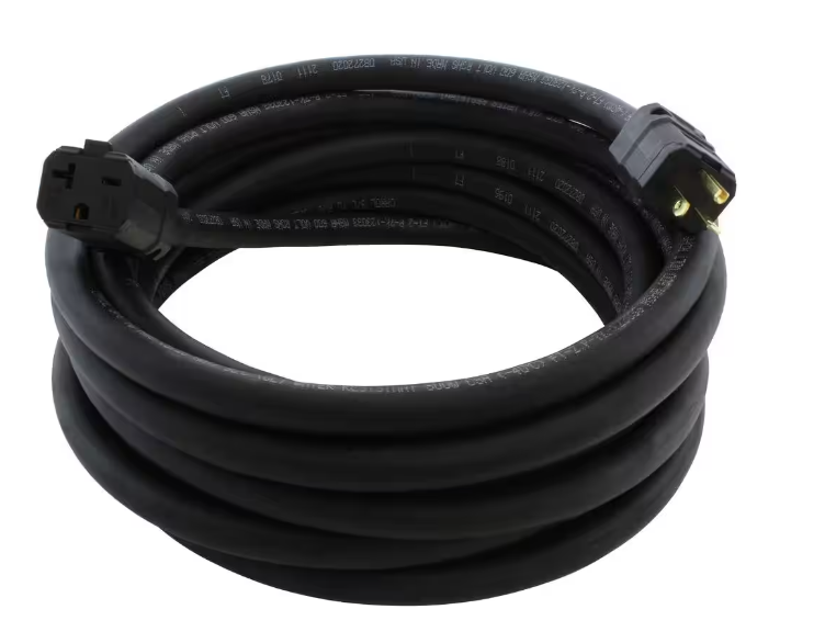 75 ft. SOOW 10/3 NEMA 6-20 20 Amp 250-Volt Super Duty Outdoor Rubber Extension Cord - 91009420021