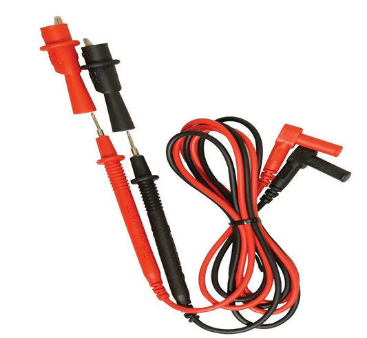 Test Leads with Screw Off Alligator Clips