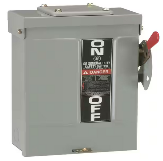 60 Amp 240-Volt Fusible Outdoor General-Duty Safety Switch