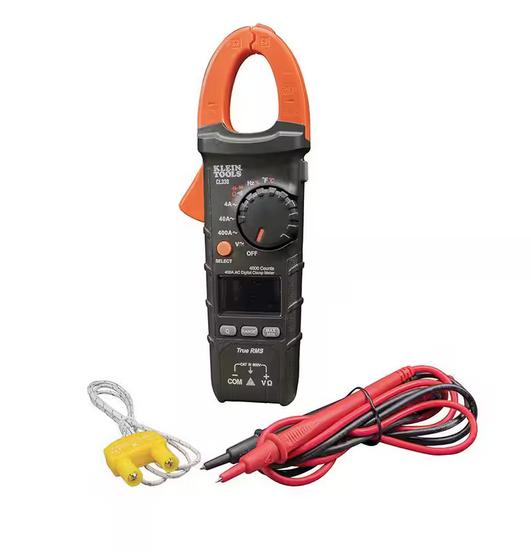 400A AC Auto-Ranging Digital Clamp Meter