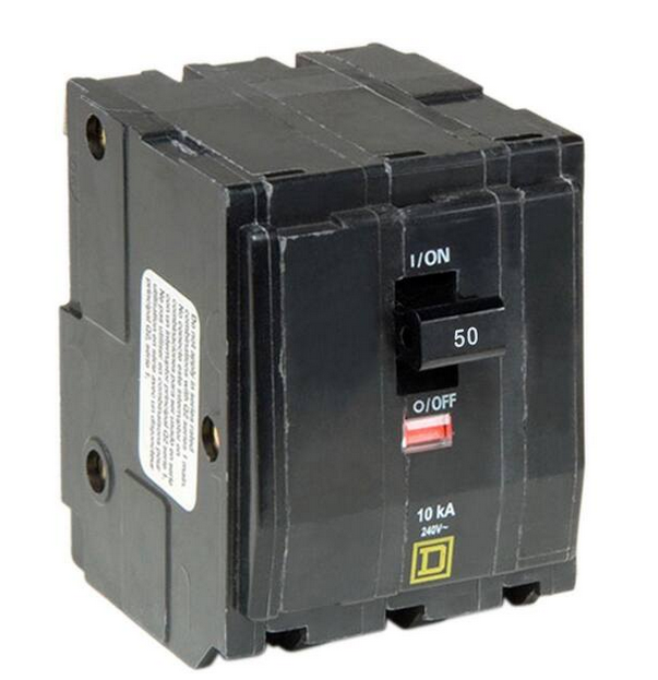 QO 50 Amp 3-Pole Plug-In Circuit Breaker - 91001257113